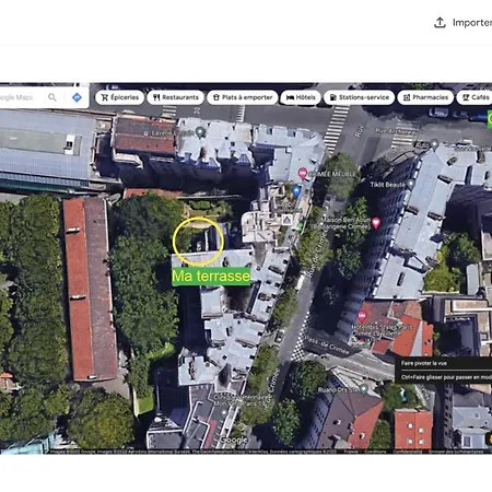 Design Jardin&terrasse Privé Appartamento Parigi