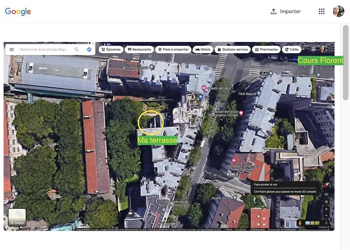 Design Jardin&terrasse Privé Appartamento Parigi